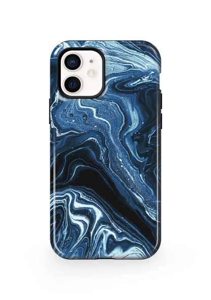 Sapphire Marble Obsession Phone Case