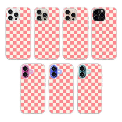 Rose All Day Checkers II Clear Case Insert