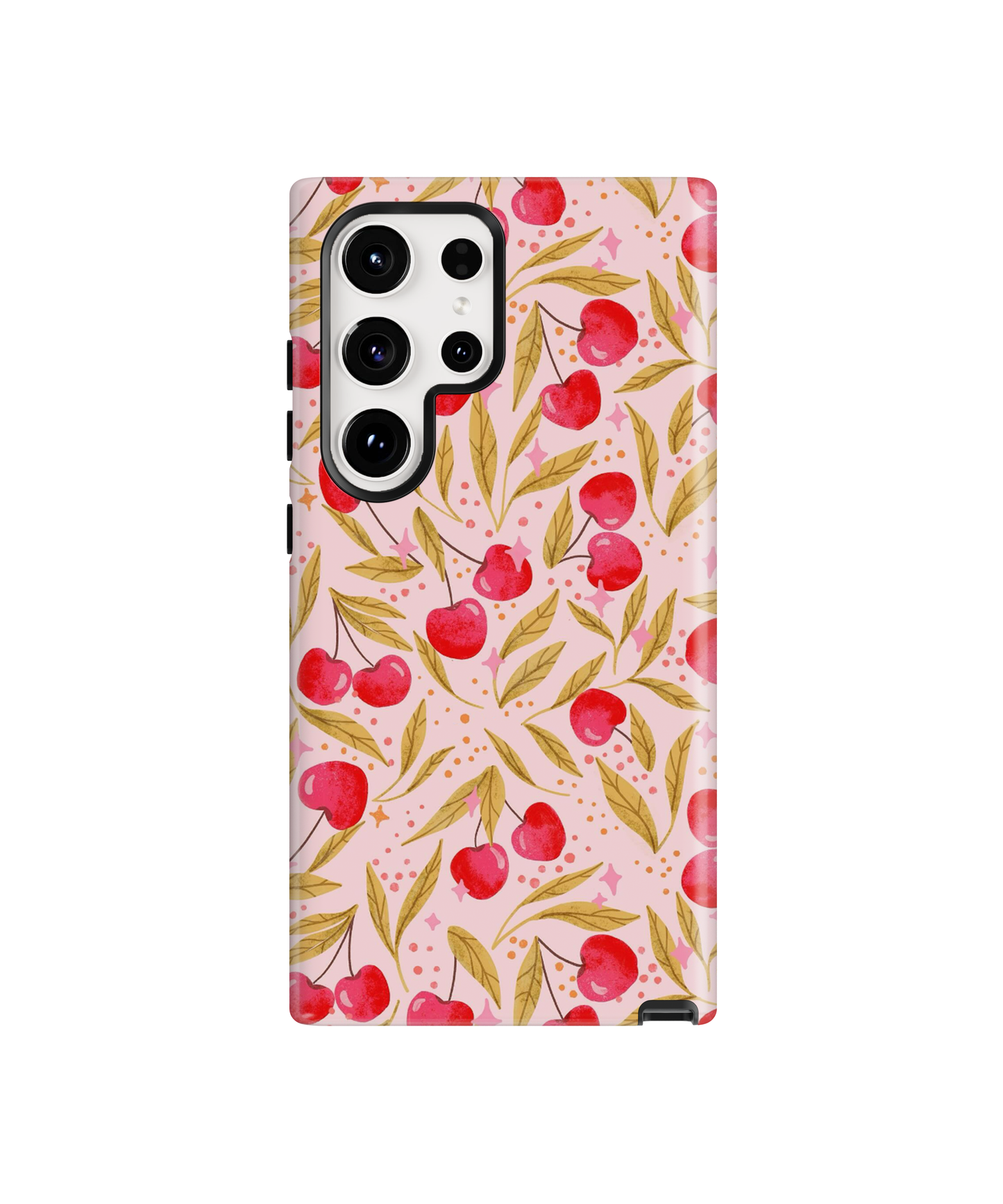 Classic Cherry Charm Phone Case