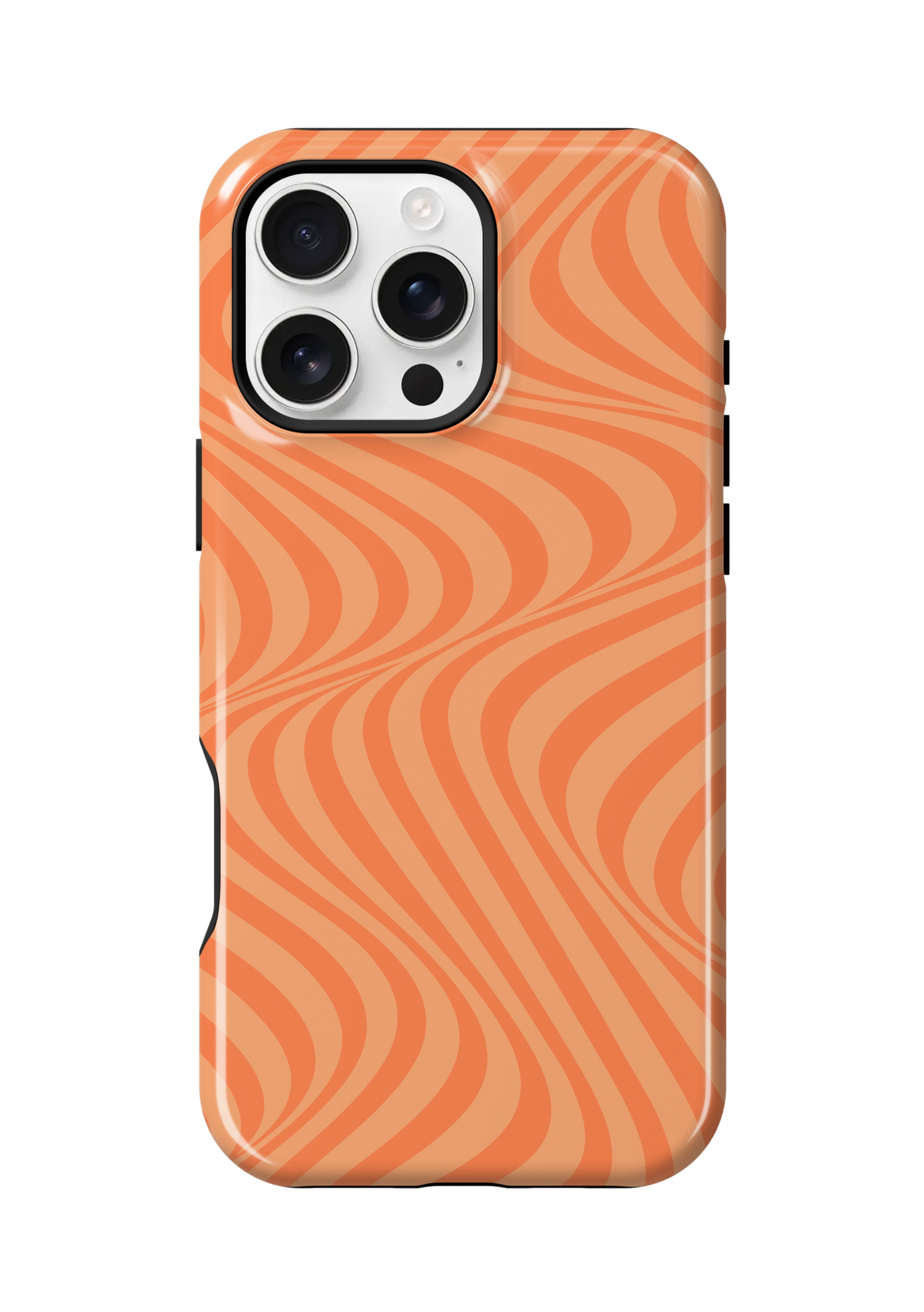 Tangerine Swirls Phone Case