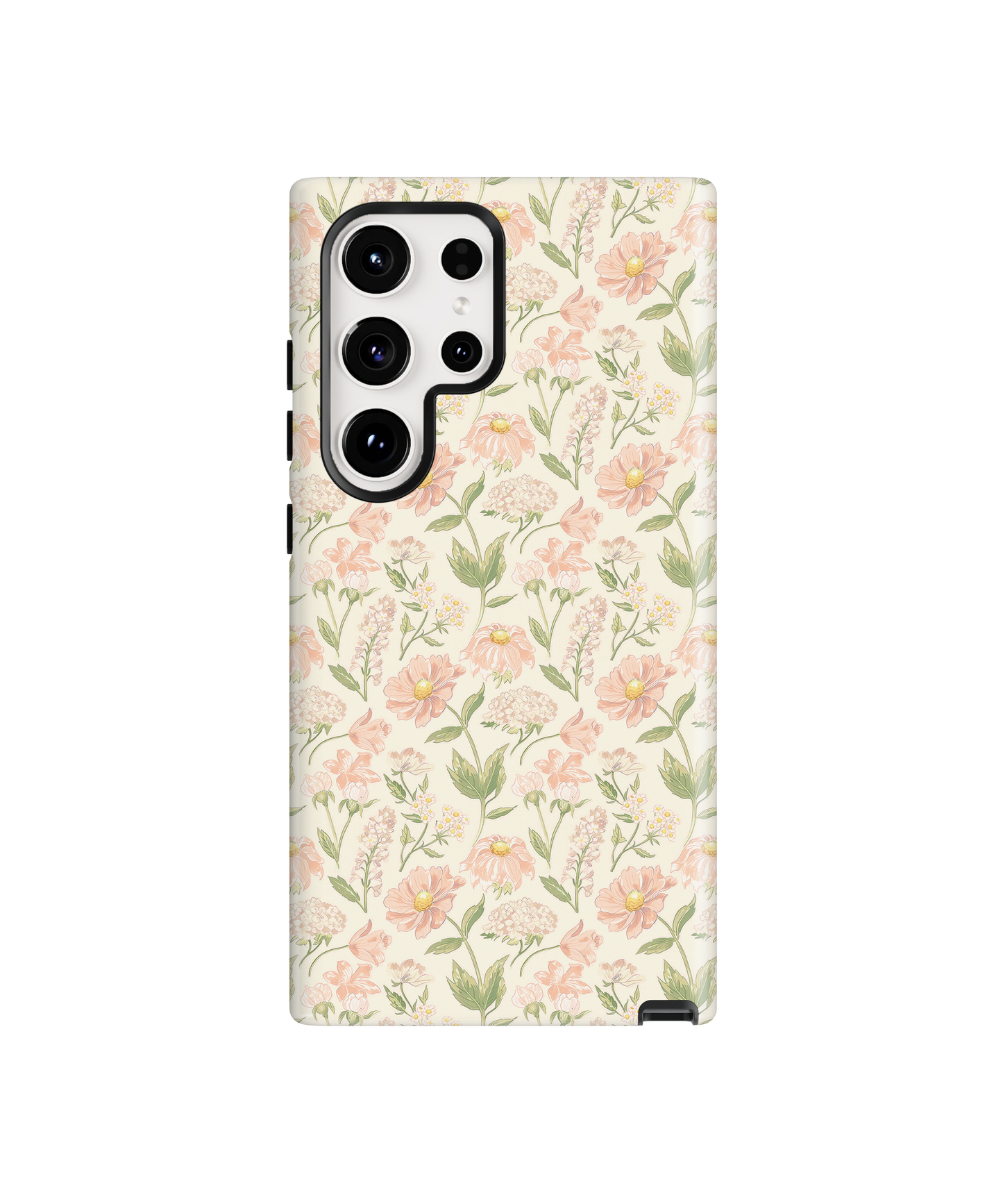 Blush Heirloom Blooms Phone Case