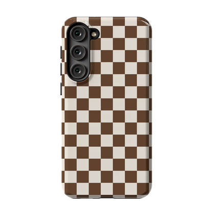 Cocoa Checkers II Galaxy Case