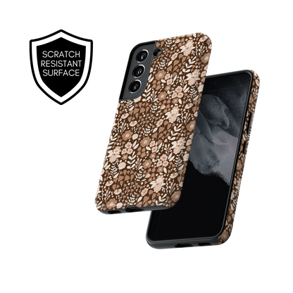 Cocoa Petals (Dark) Galaxy Case