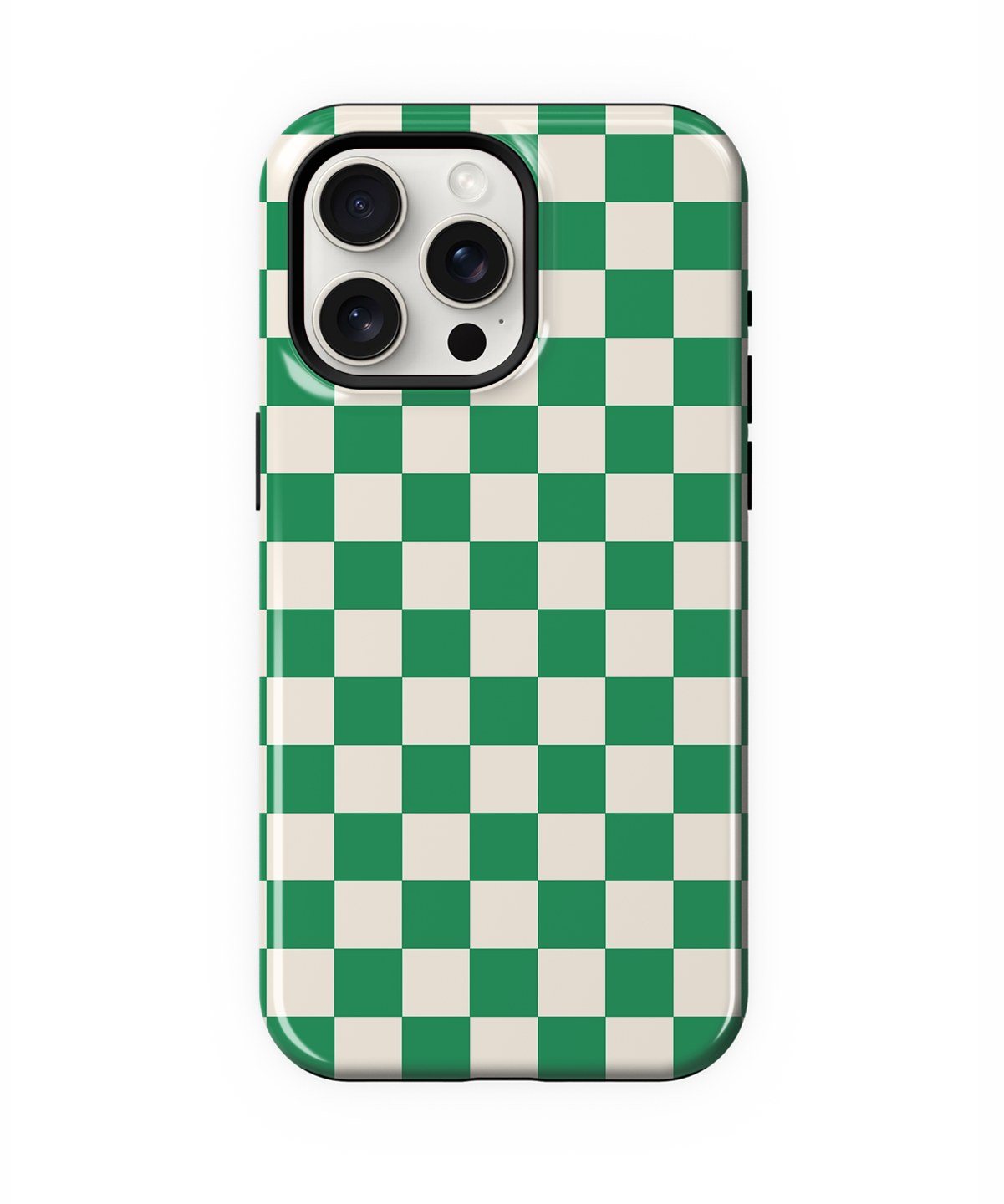 Emerald City Checkers II Phone Case