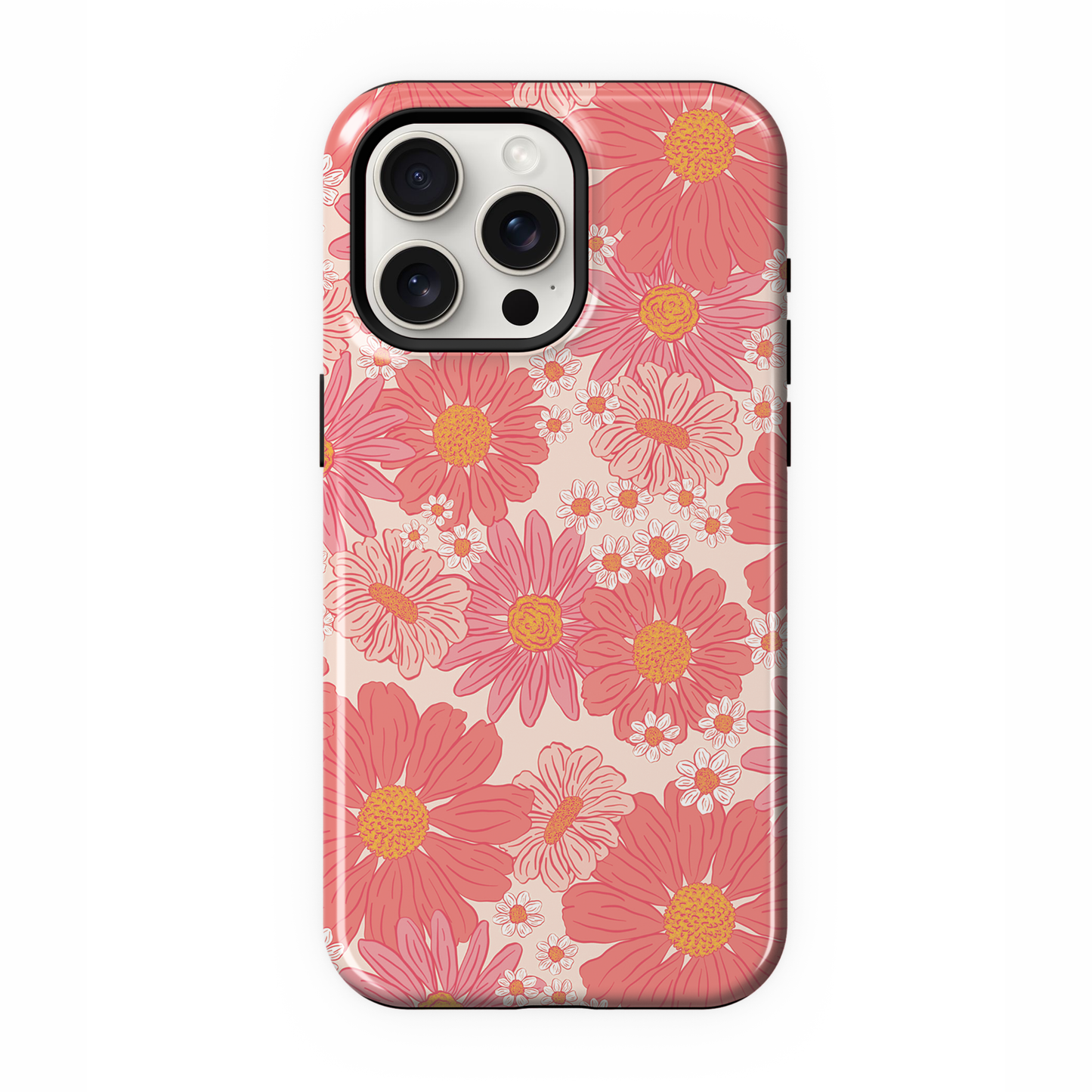 Pink Summer Blooms Phone Case