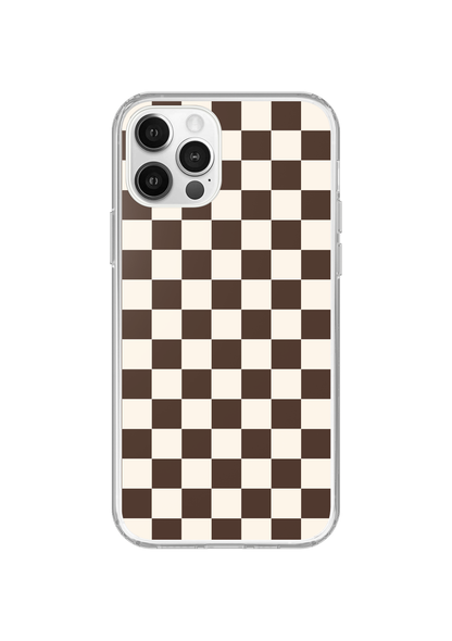 Espresso Checkers II Clear Case Insert