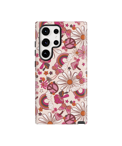 Cream Flower Child Phone Case