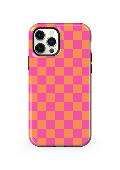 Sunkissed Checkers Phone Case