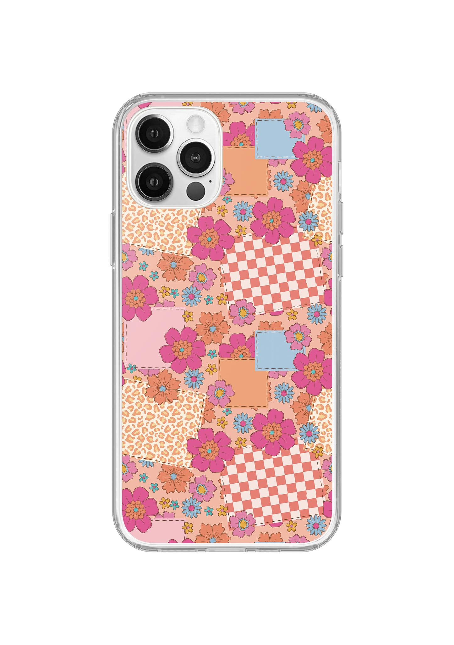 Petal Patchwork Clear Case Insert