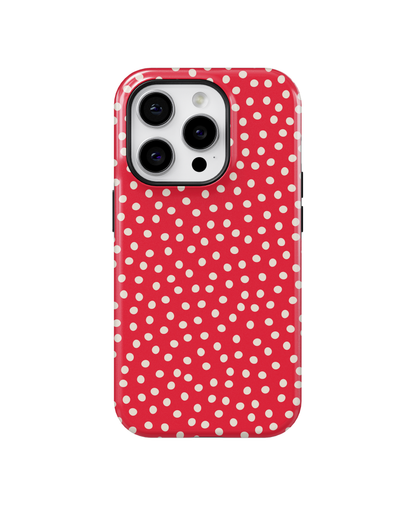 Vermillion Dots Phone Case