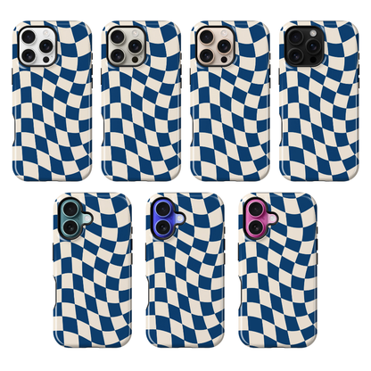 Night Watch Wavy Checkers II Phone Case