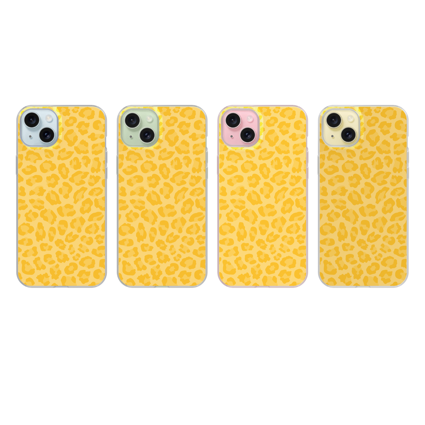 Sunny Leopard Clear Case Insert