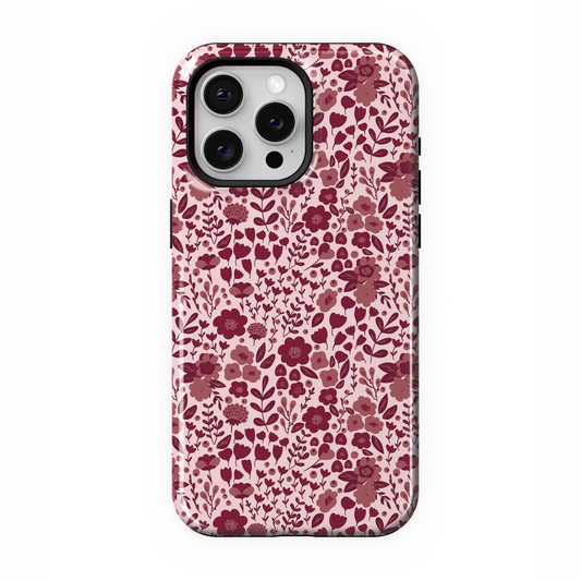 Merlot Meadow (Light) iPhone Case