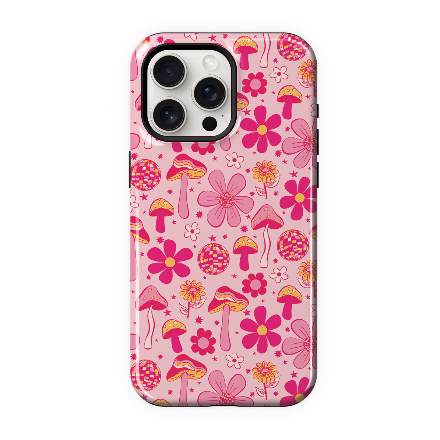 Pink Fungi Fantasia Phone Case