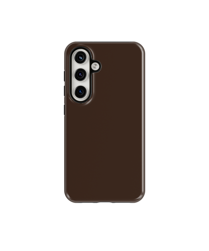 Espresso Solids Phone Case