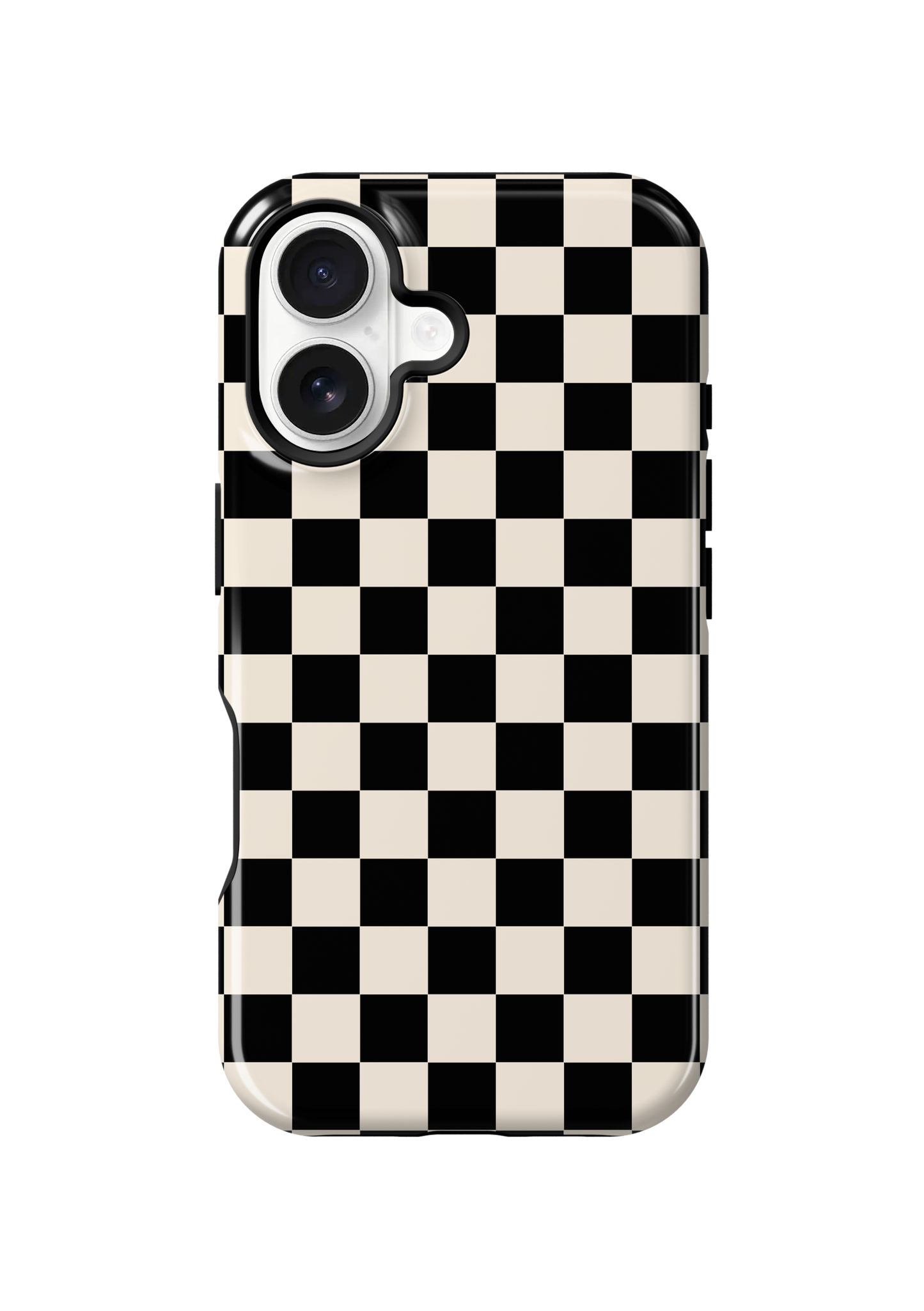 Onyx Checkers II Phone Case