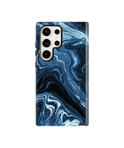 Sapphire Marble Obsession Phone Case