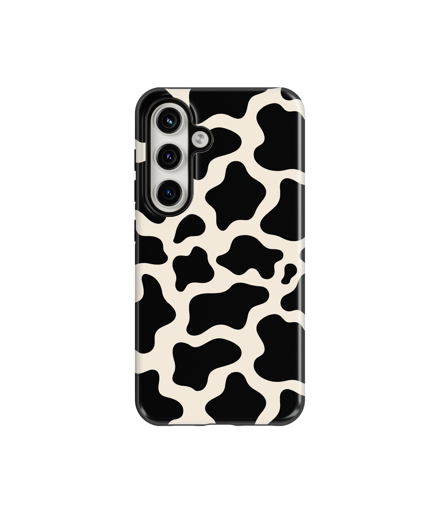 Onyx Cow Print Phone Case