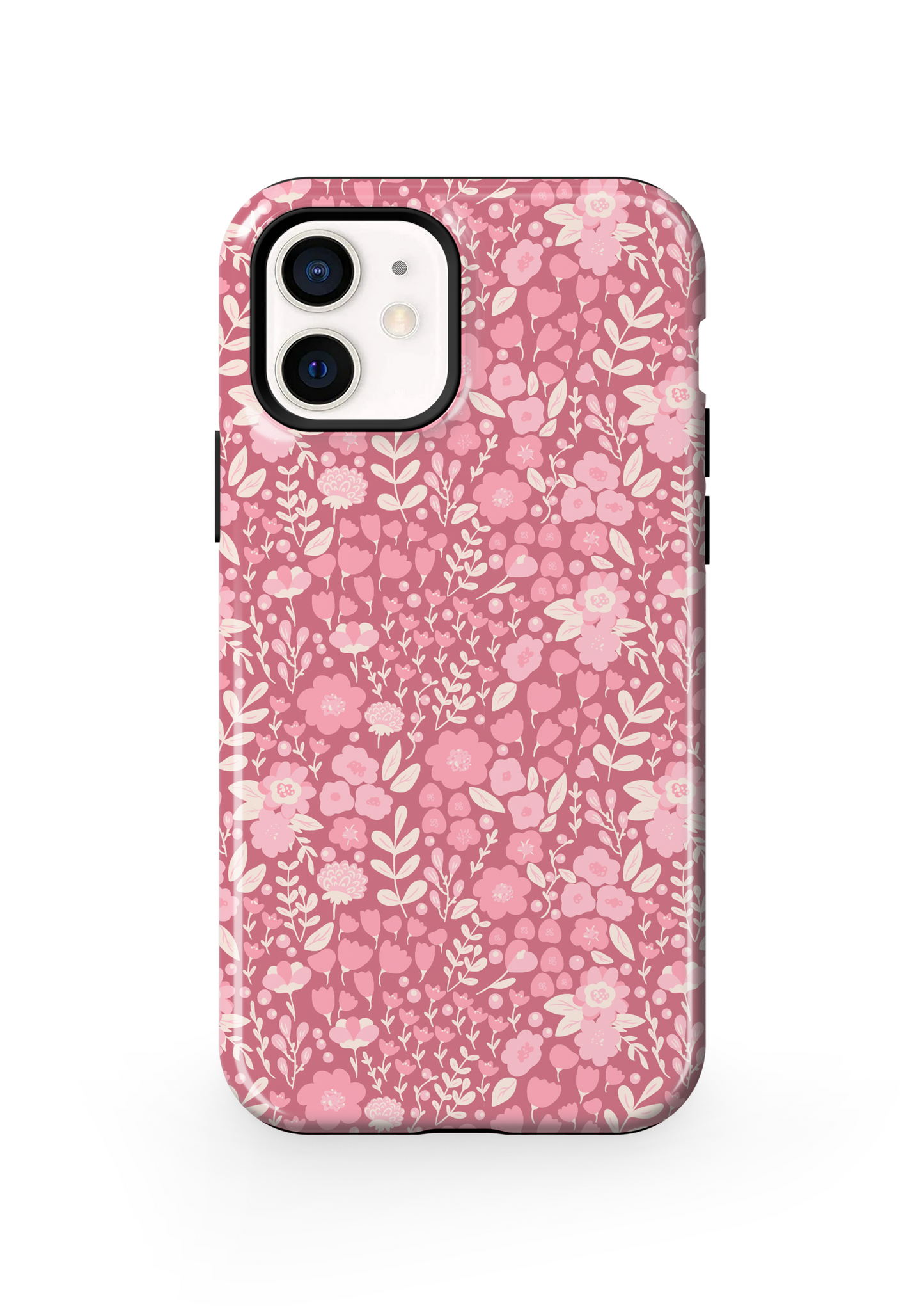 Blush Bouquet (Dark) Phone Case