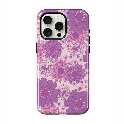 Purple Summer Blooms Phone Case