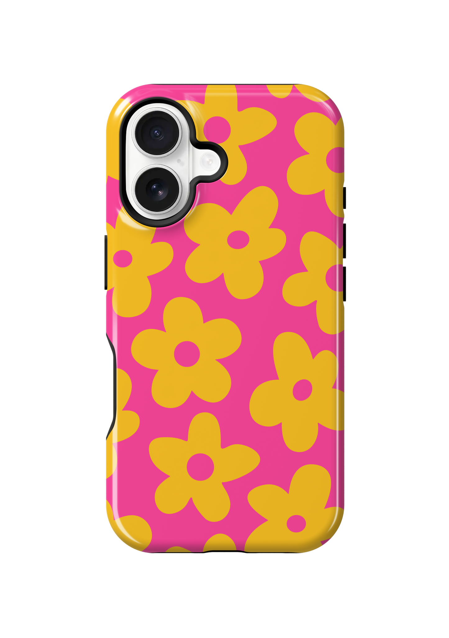 Pink Lemonade Big Blooms Phone Case