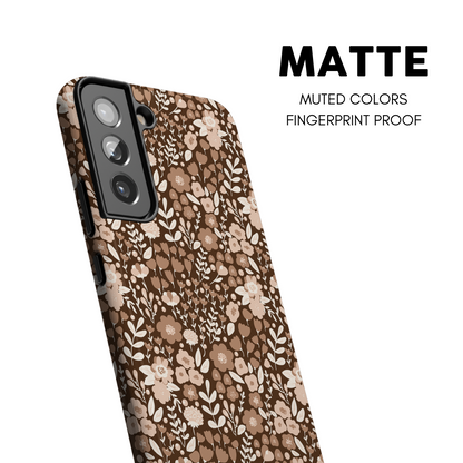 Cocoa Petals (Dark) Galaxy Case