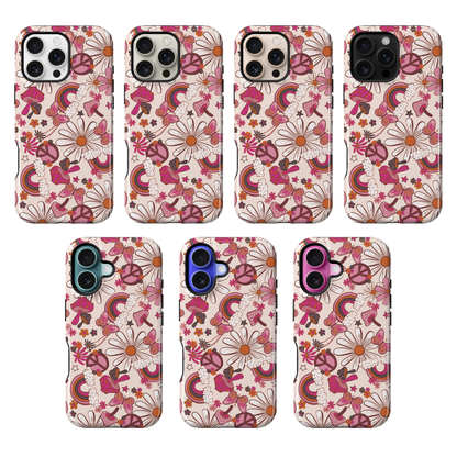 Cream Flower Child Phone Case