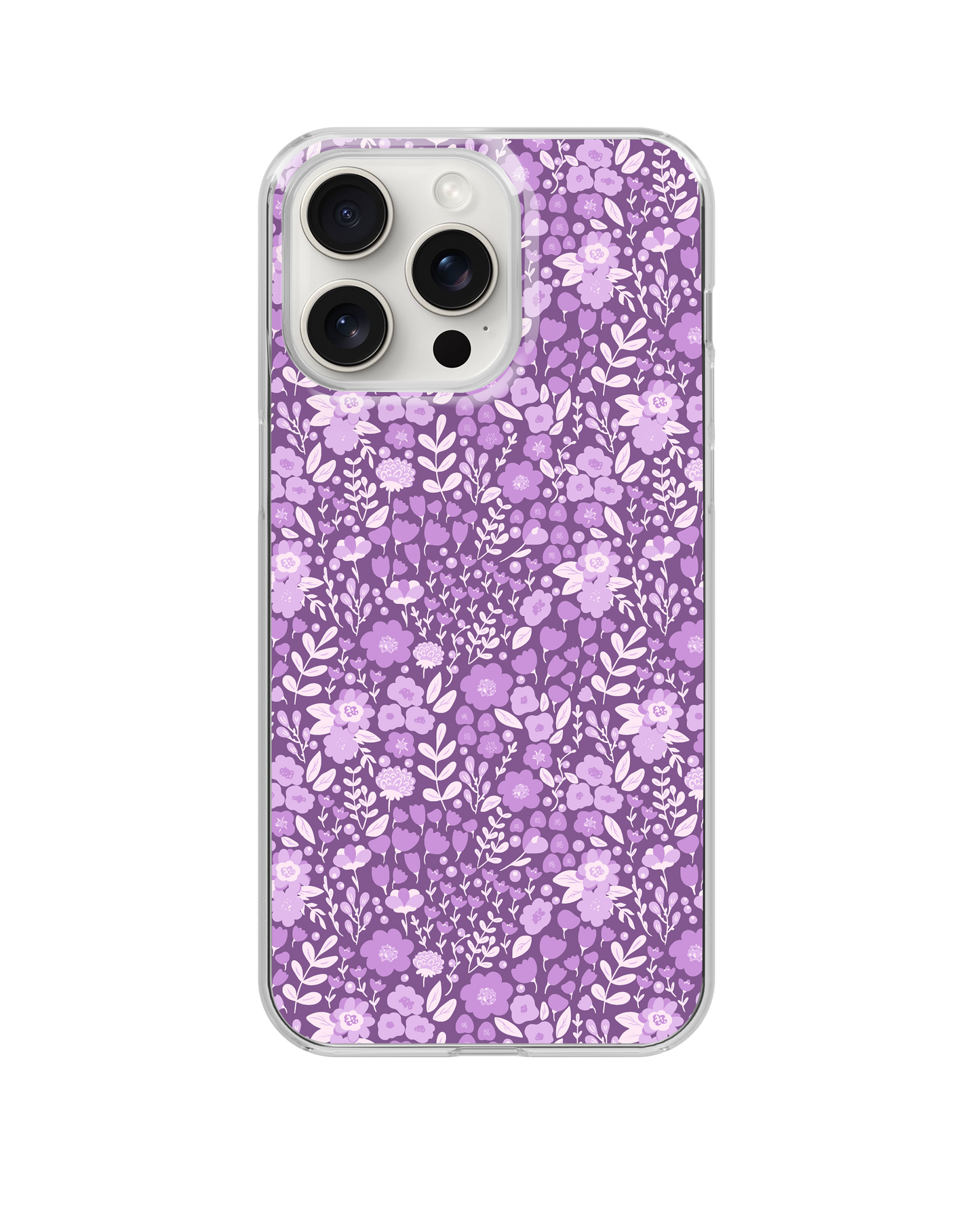 Lavender Fields (Dark) Clear Case Insert