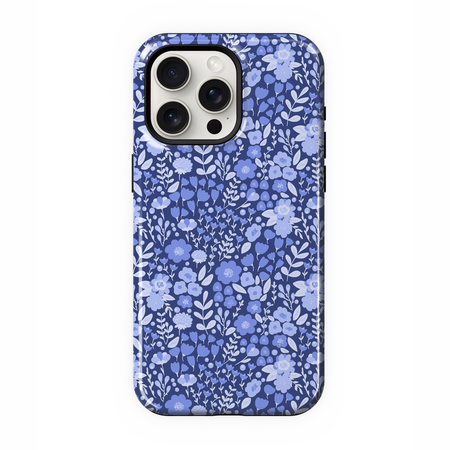 Navy Nectar (Dark) iPhone Case