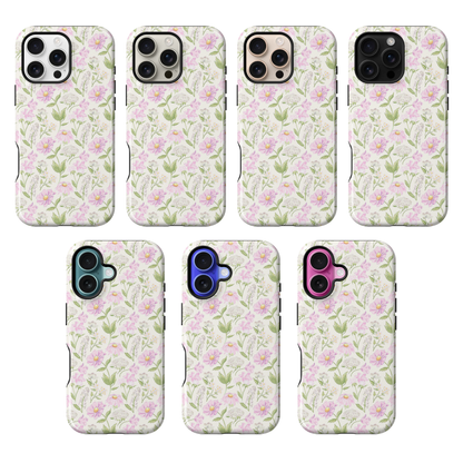 Lavender Heirloom Blooms Phone Case