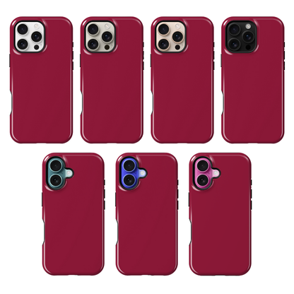 Black Cherry Solids Phone Case