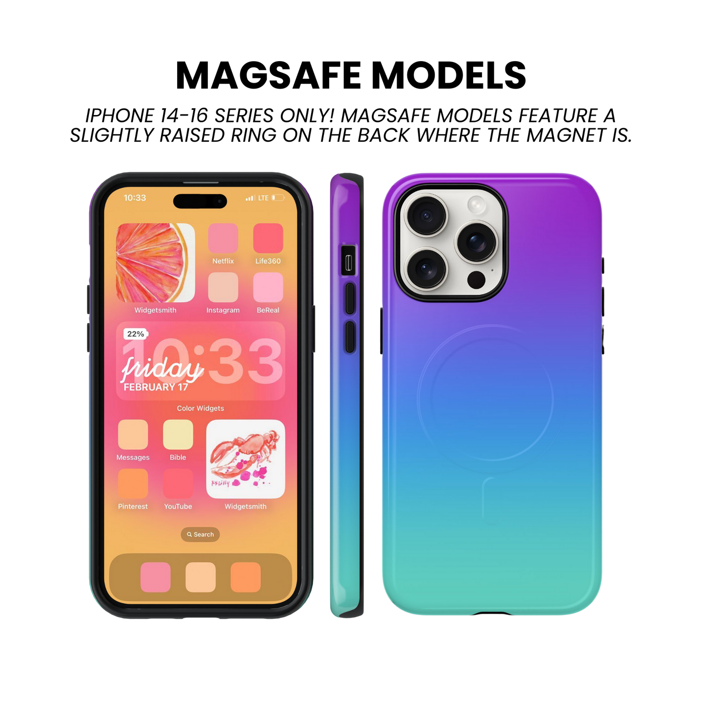 Mermaid Magic Gradient Phone Case