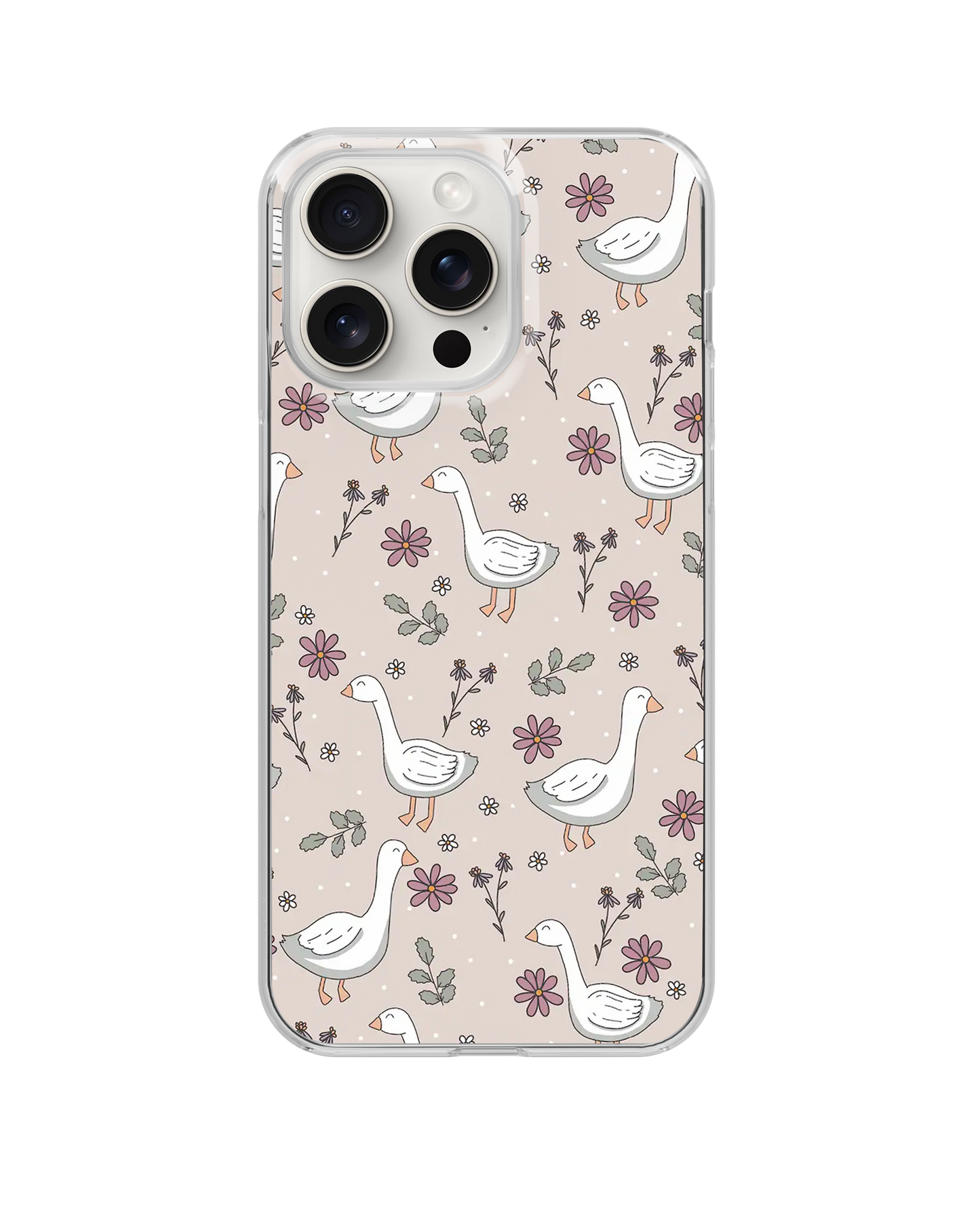 Dainty Ducks Clear Case Insert