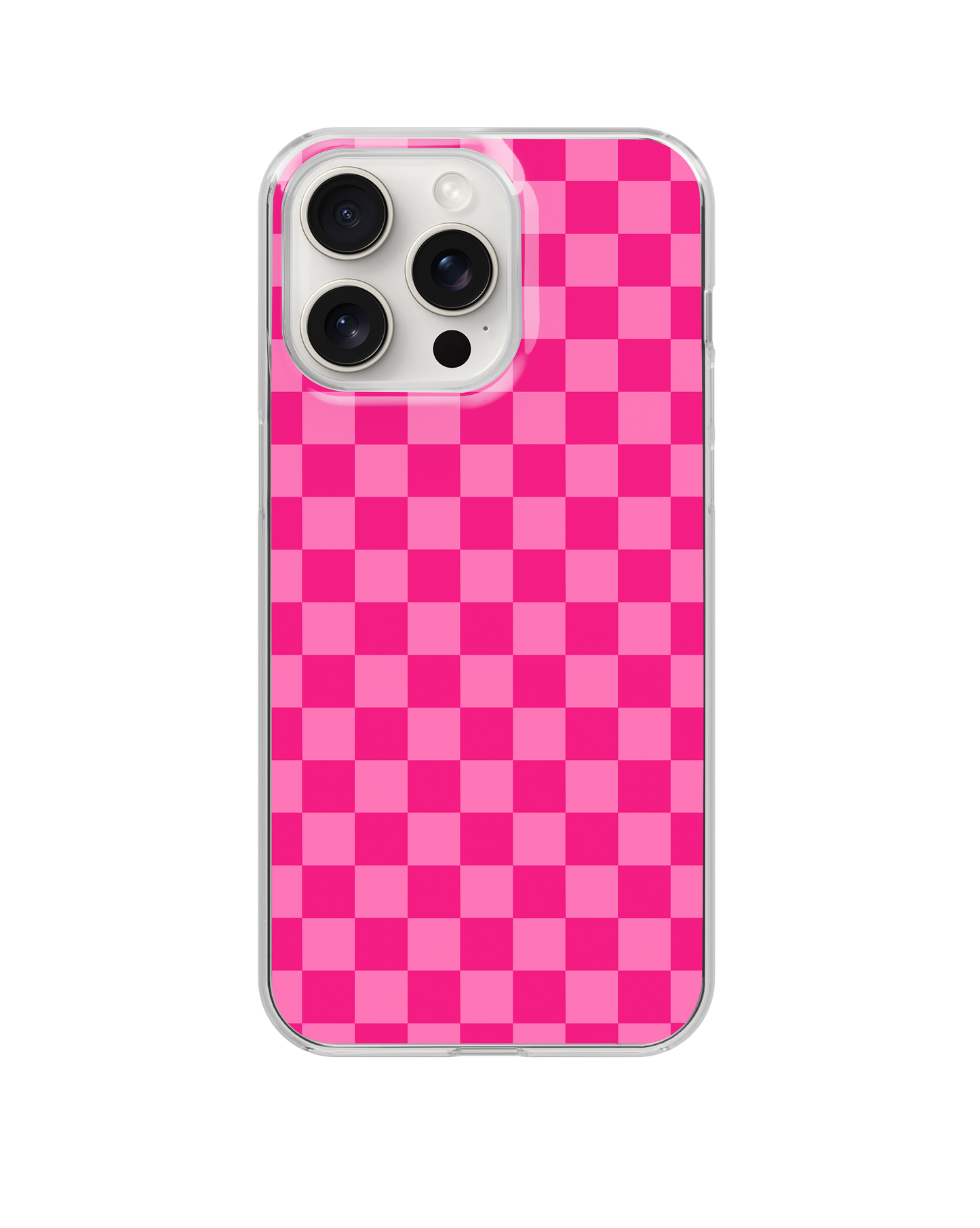 It Girl Checkers Clear Case Insert