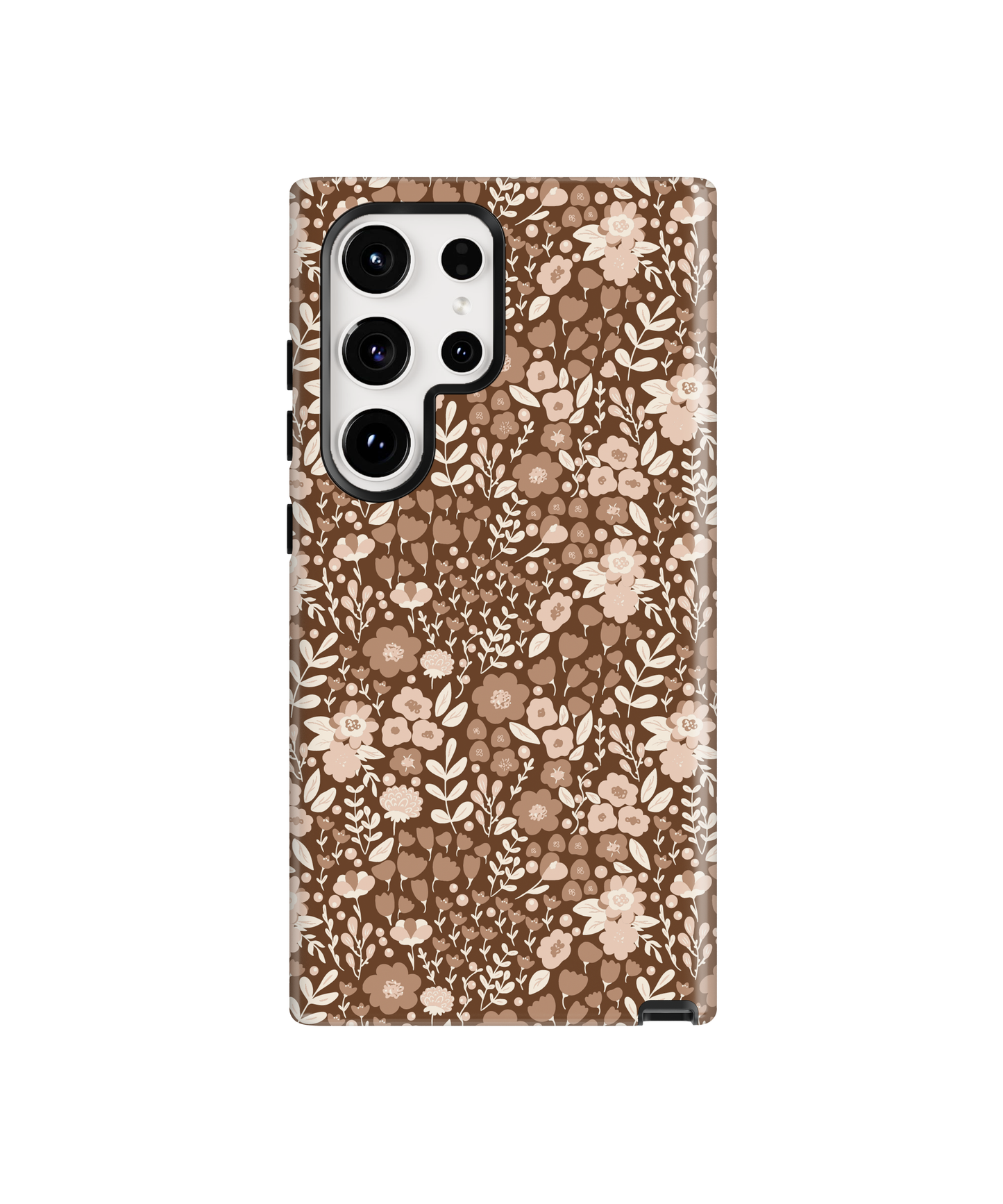 Cocoa Petals (Dark) Phone Case