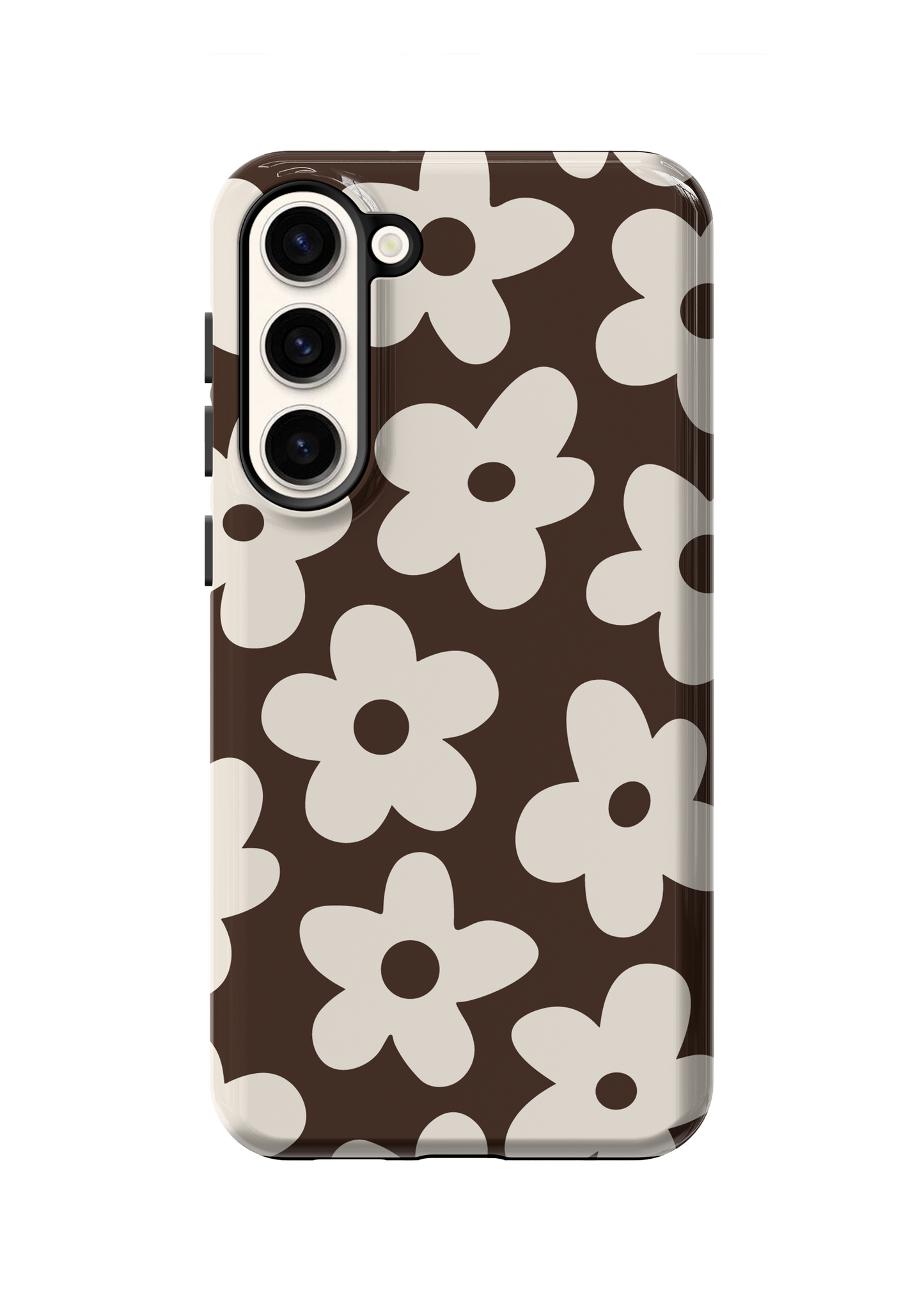 Espresso Big Blooms Phone Case