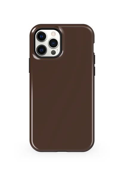 Espresso Solids Phone Case