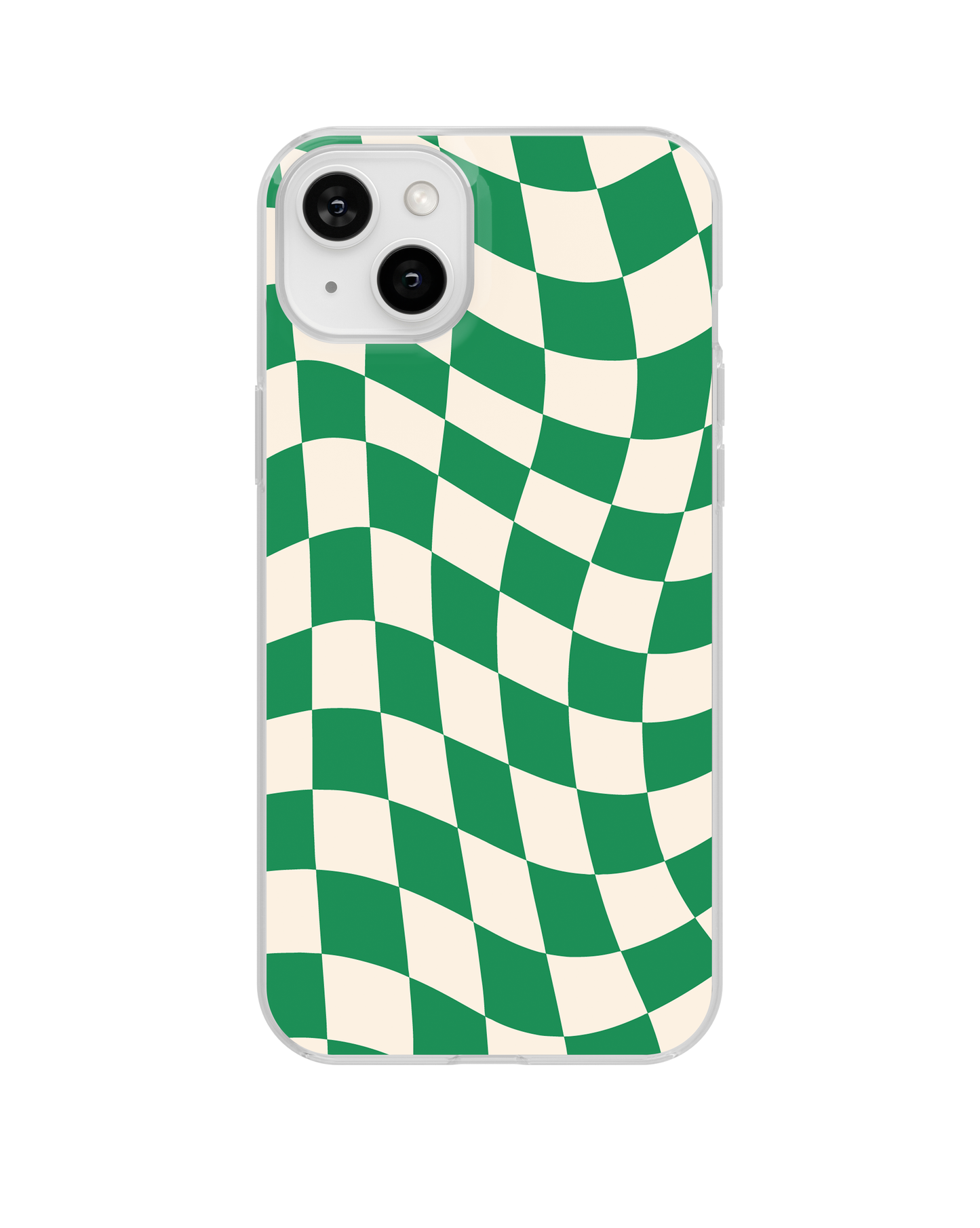 Emerald City Wavy Checkers II Clear Case Insert