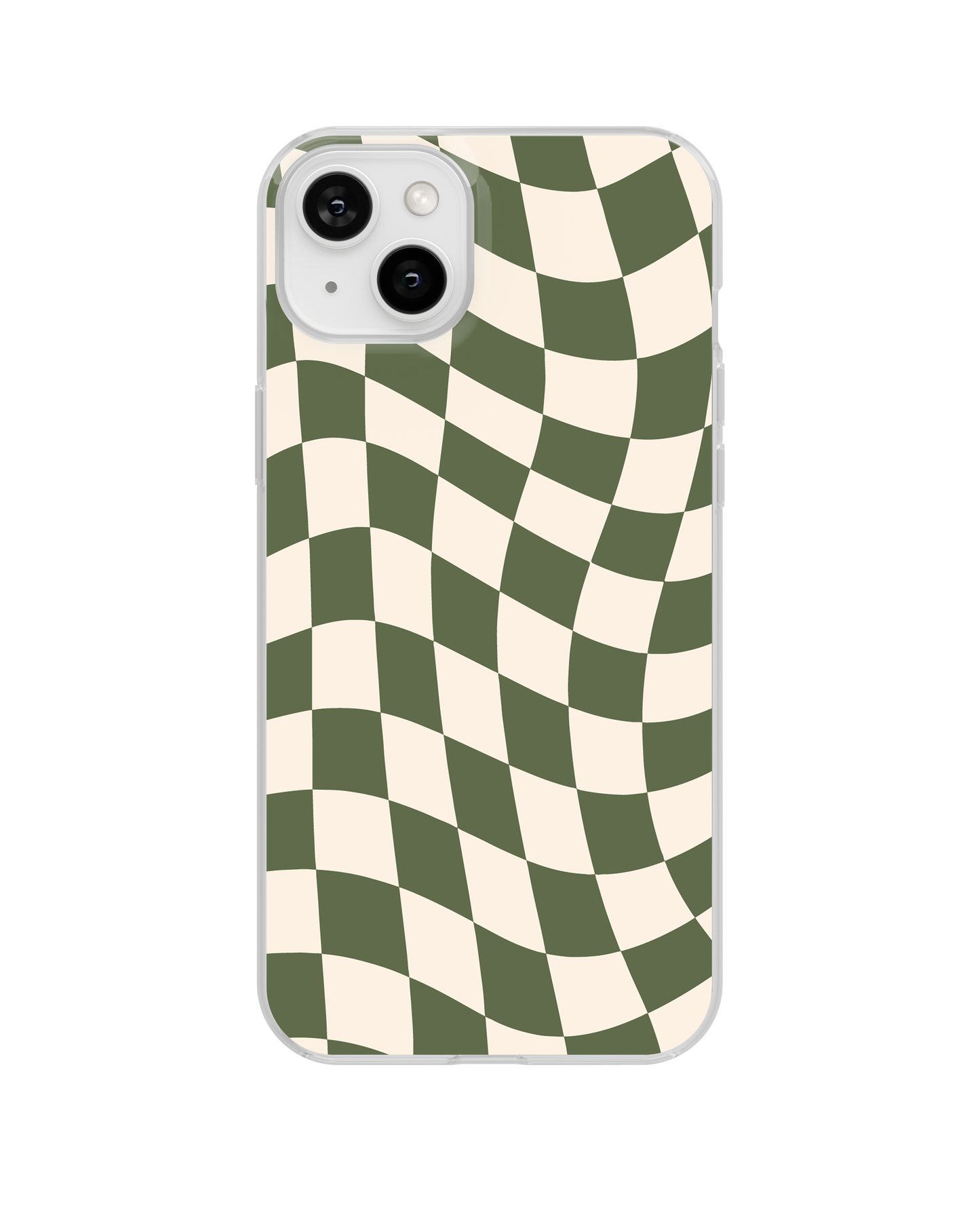 Moss Wavy Checkers II Clear Case Insert