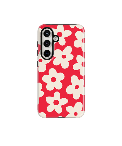 Vermillion Big Blooms Phone Case