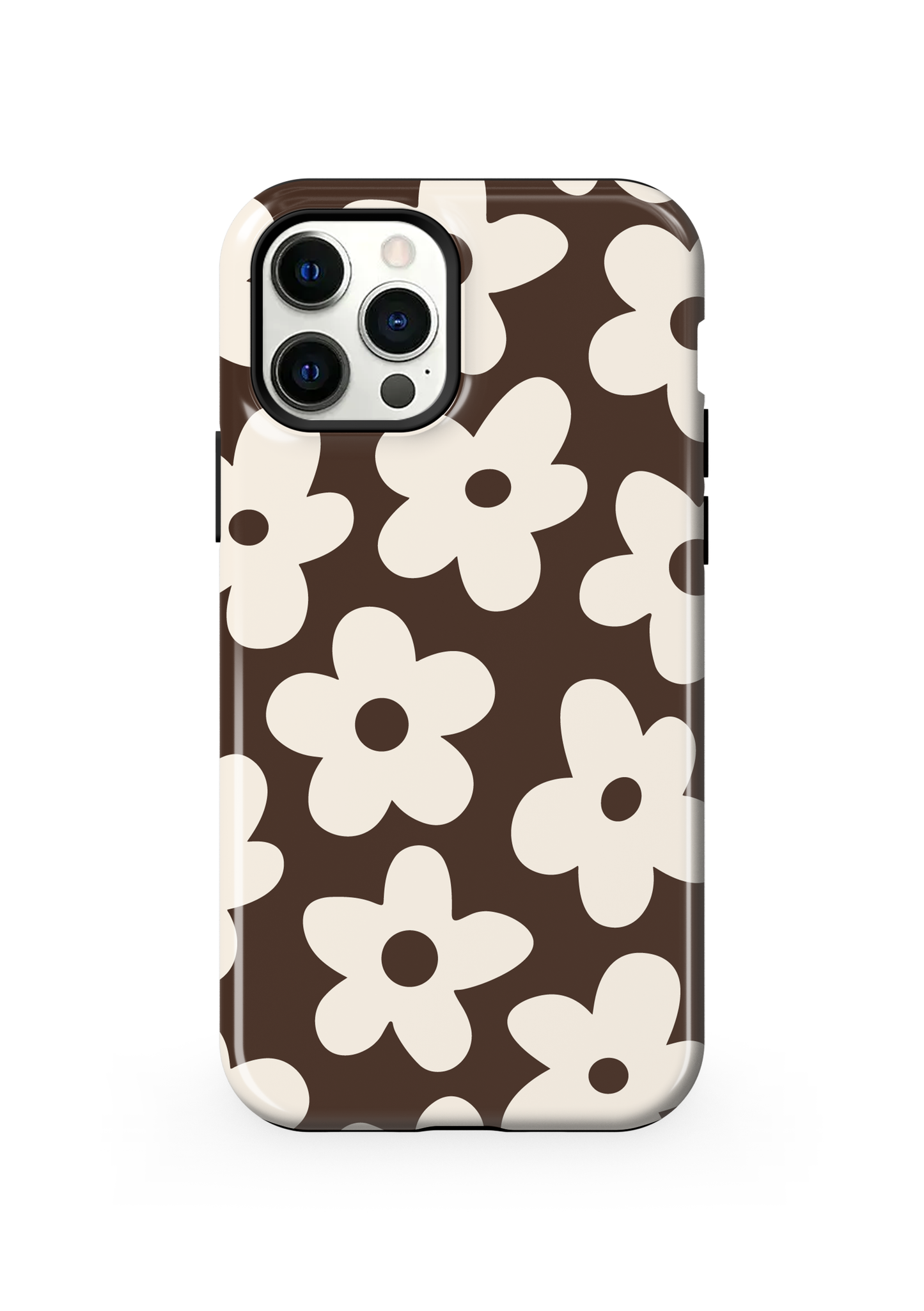 Espresso Big Blooms Phone Case