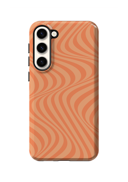 Tangerine Swirls Phone Case