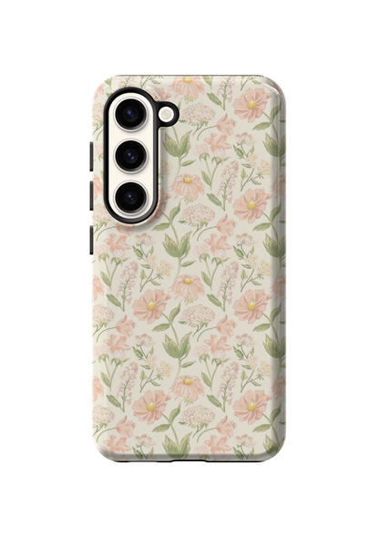 Blush Heirloom Blooms Phone Case