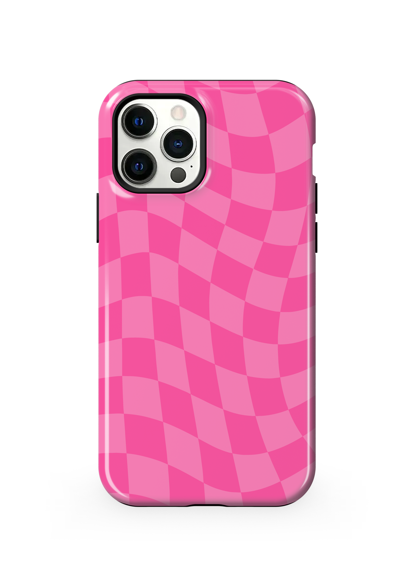 It Girl Wavy Checkers Phone Case