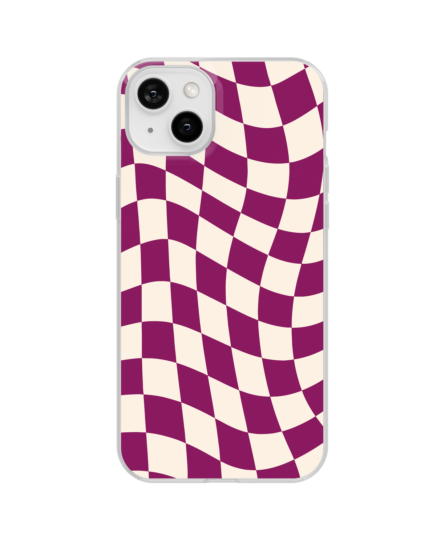 Velvet Wavy Checkers II Clear Case Insert