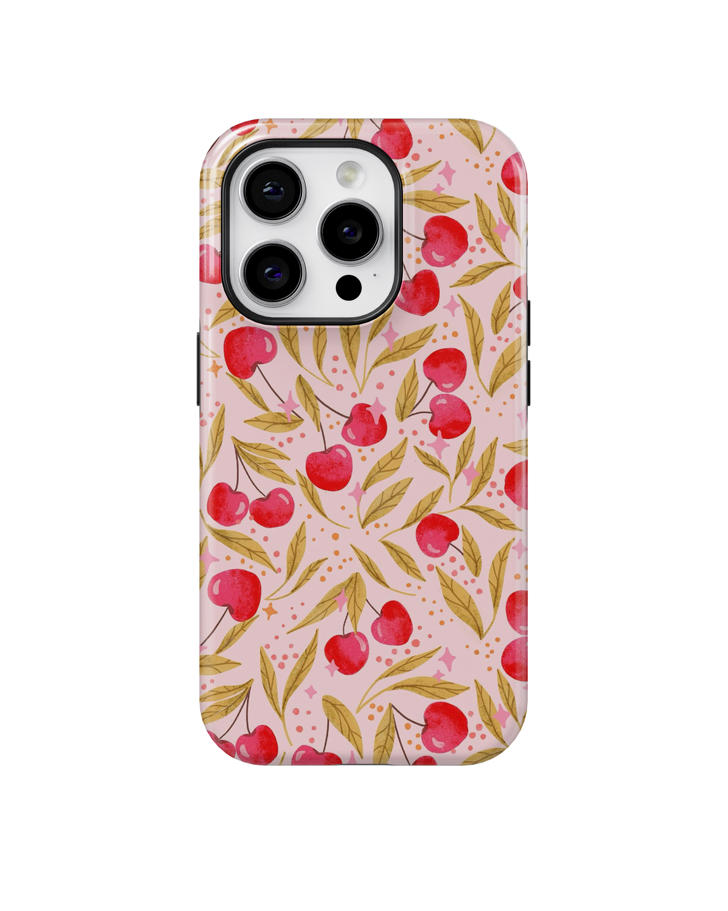 Classic Cherry Charm Phone Case