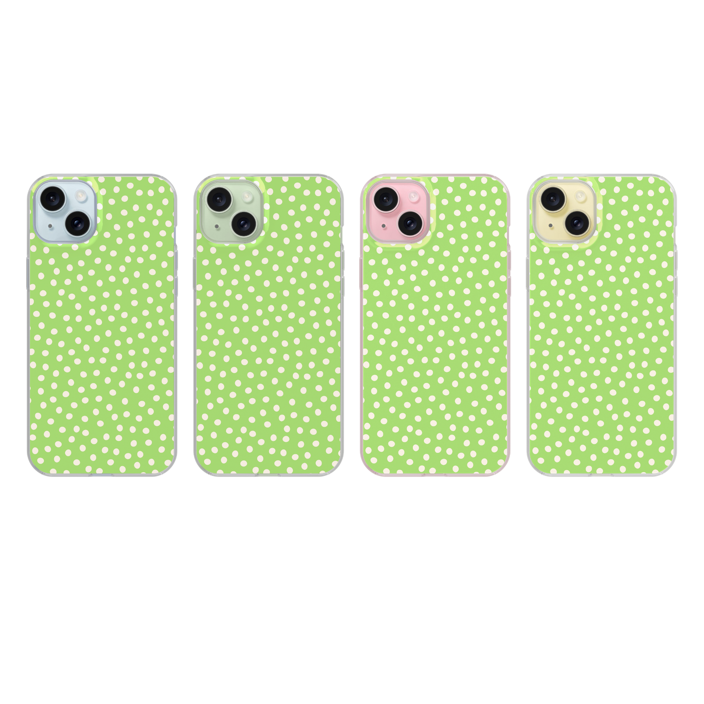 Katydid Dots Clear Case Insert