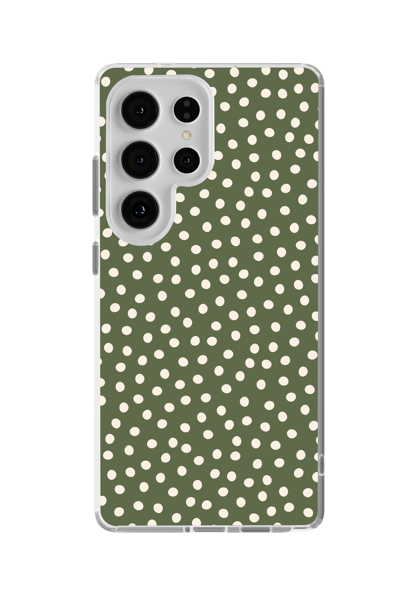 Moss Dots Clear Case Insert