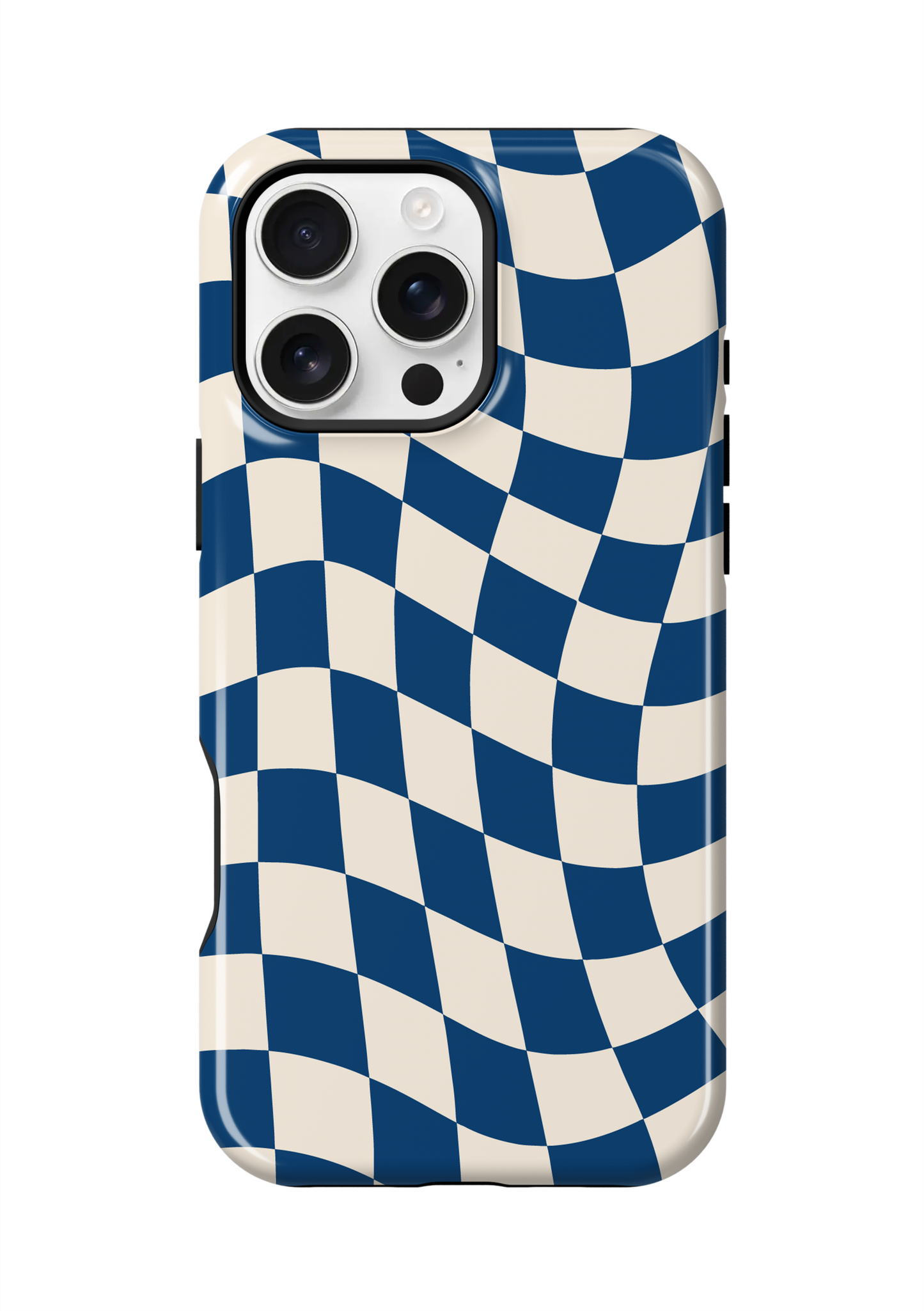 Night Watch Wavy Checkers II Phone Case