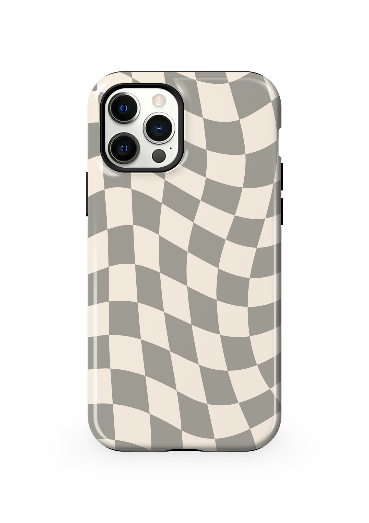 River Rock Wavy Checkers II Phone Case